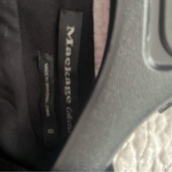 MACKAGE DRESS- BLACK - SIZE S - Picture 4 of 10